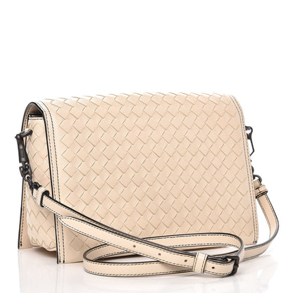 Bottega Veneta Nappa Intrecciato Small Messenger Cameo 3 of 10