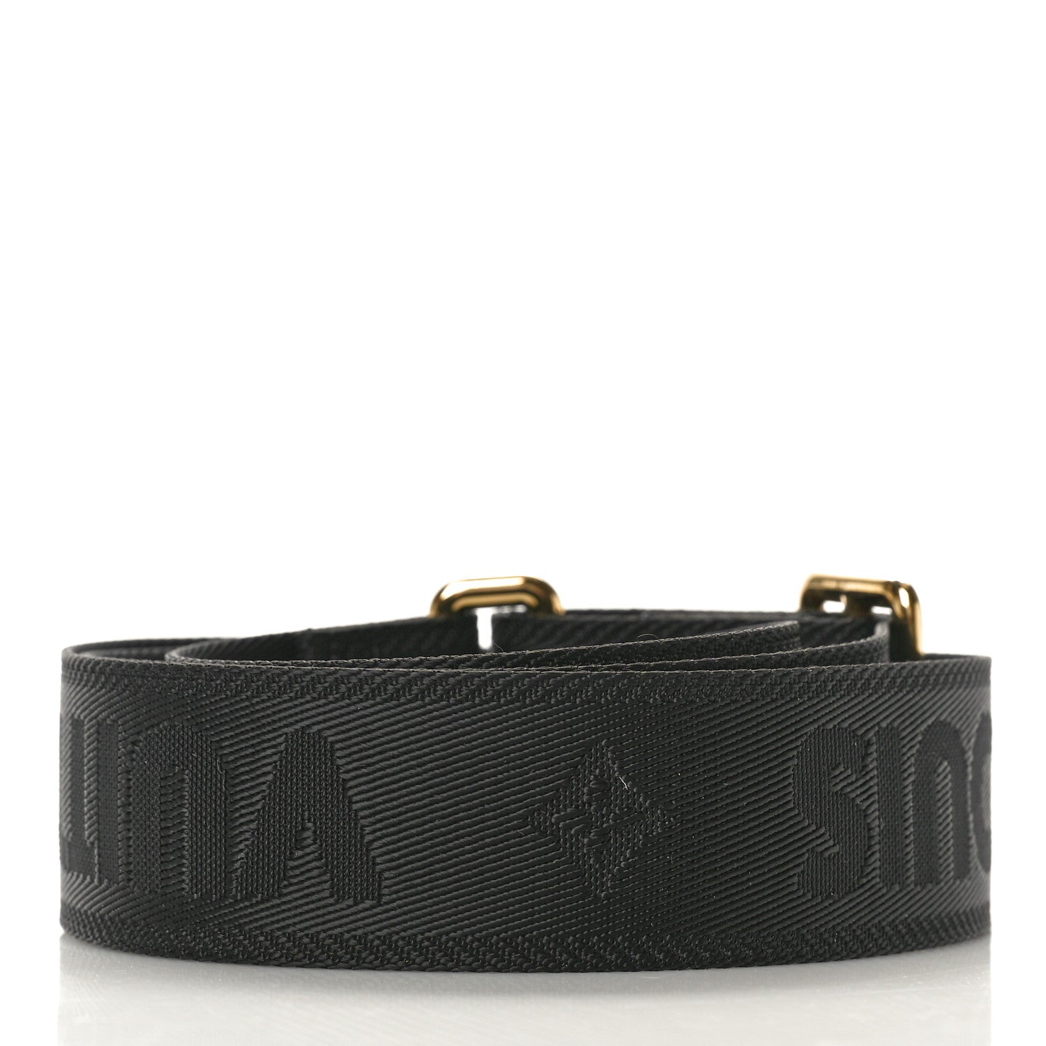 Louis Vuitton Nylon Petite Malle Souple Shoulder Strap Black 2 of 3