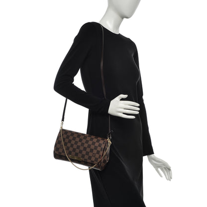 Louis Vuitton Damier Ebene Favorite MM 2 of 8