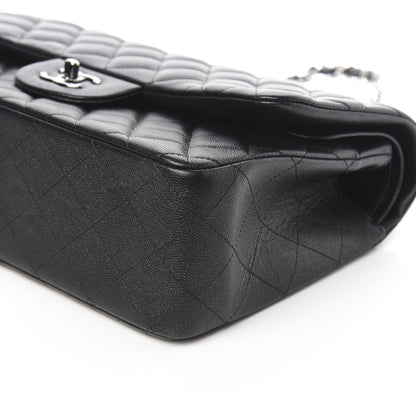 Chanel Iridescent Caviar Quilted Jumbo Double Flap Black 8 of 9