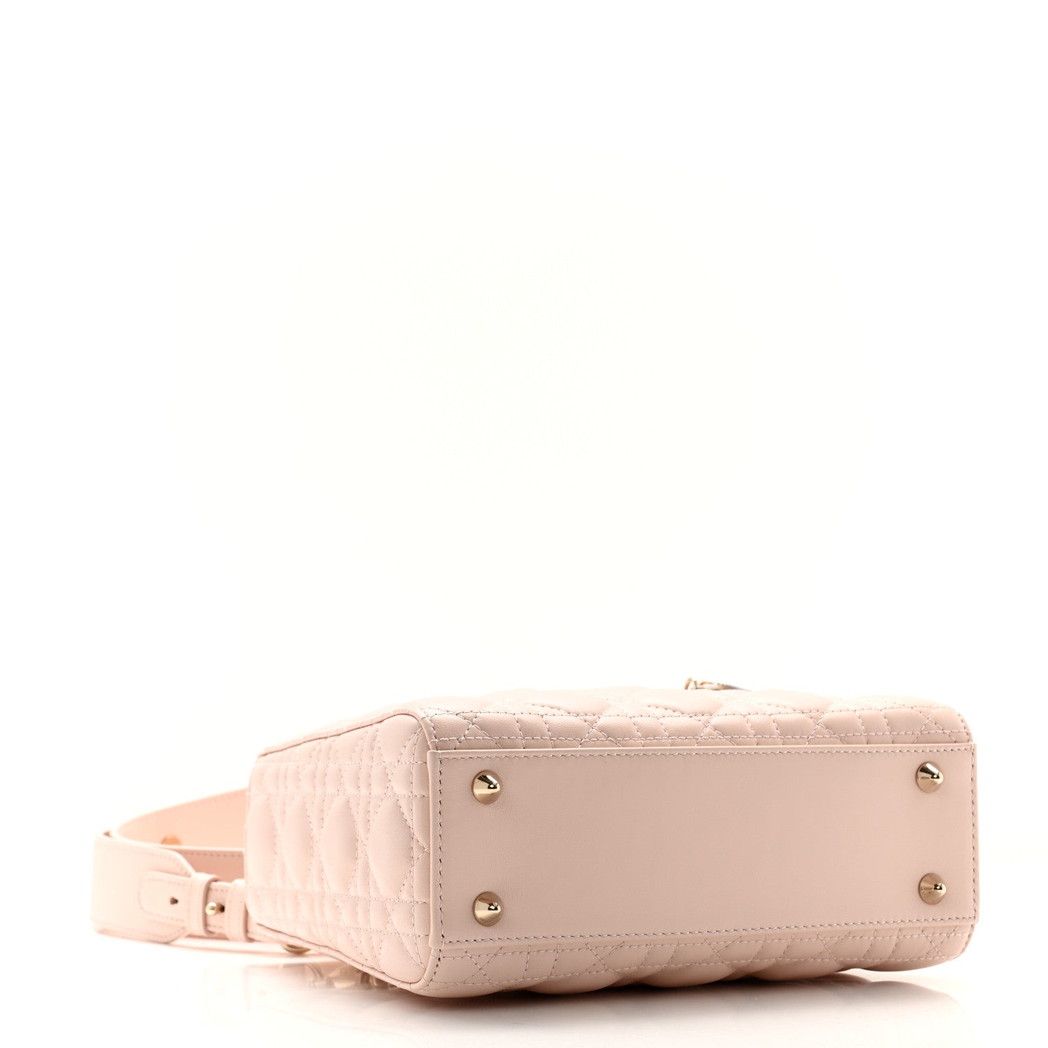 Christian Dior Lambskin Cannage Small My ABCDior Lady Dior Light Pink 4 of 10