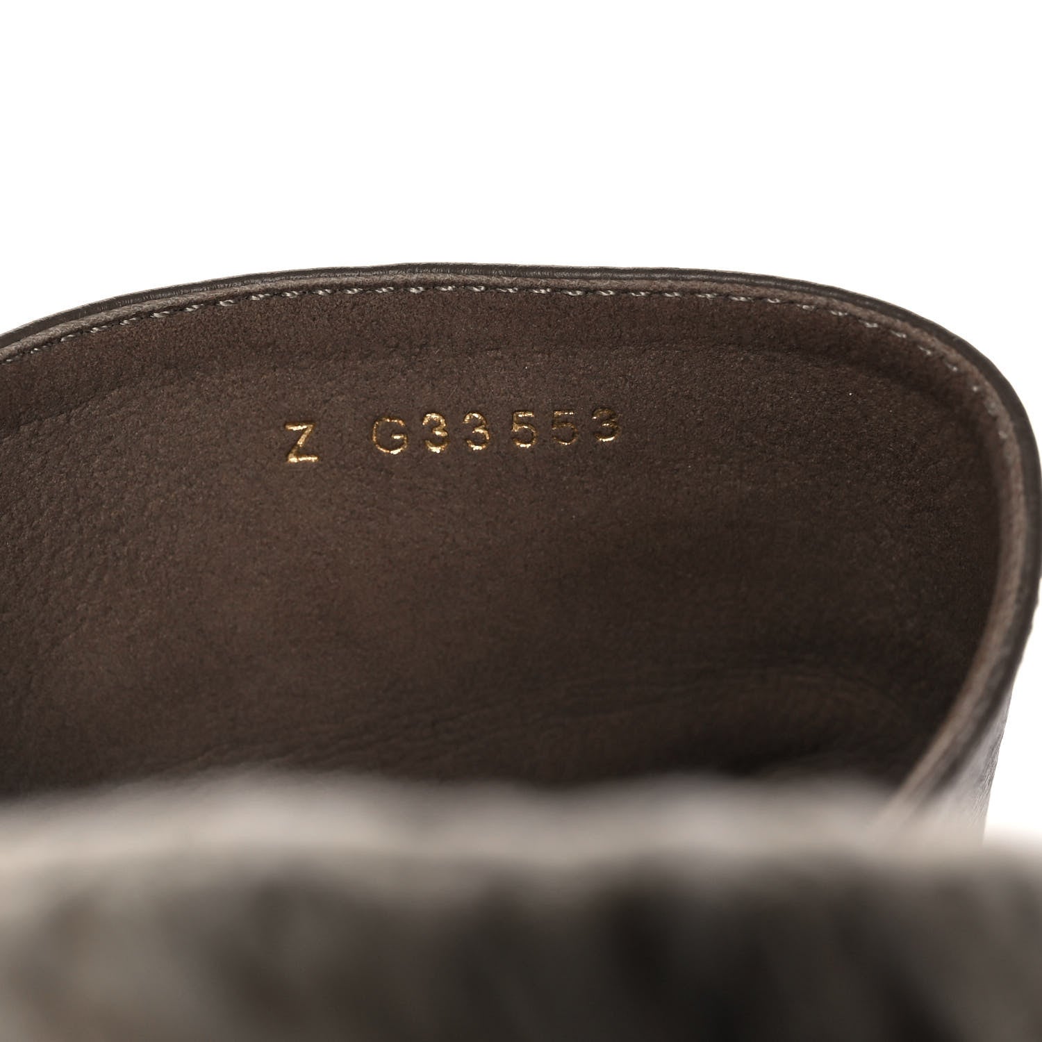 Chanel Calfskin CC Espadrille Mules 38 Dark Beige 9 of 10