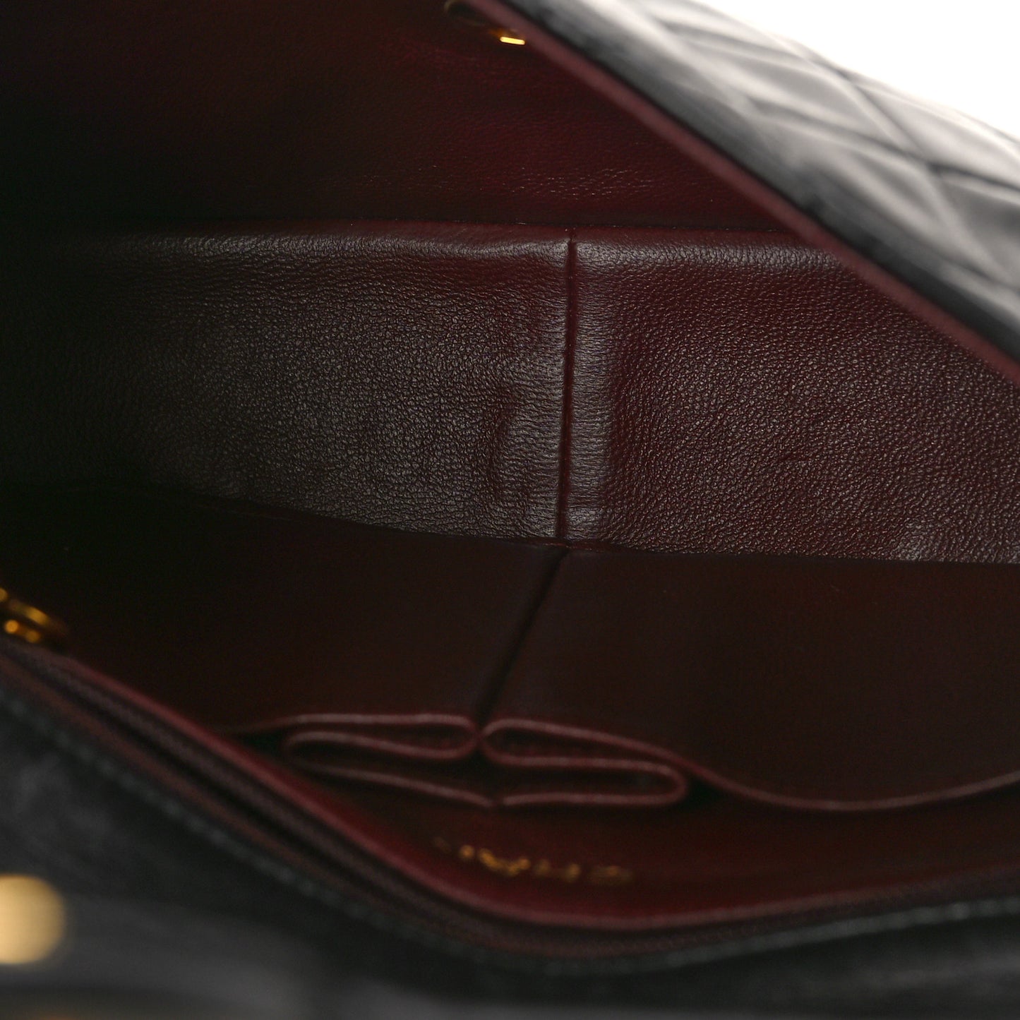 Lambskin Quilted Small Single Flap Bag Black