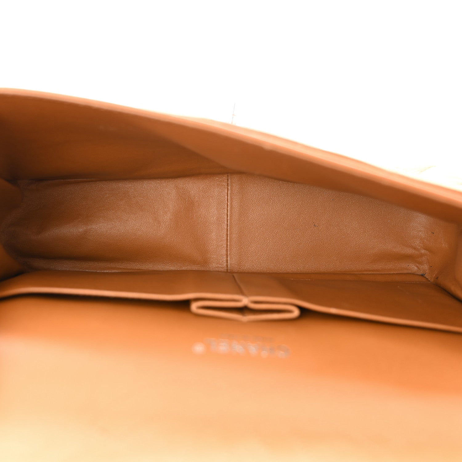 Chanel Caviar Quilted Jumbo Double Flap Light Brown 5 of 12