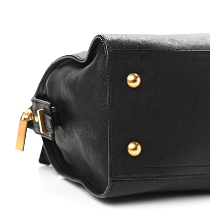 Saint Laurent Sheepskin Small Cabas ChYc Black 5 of 11