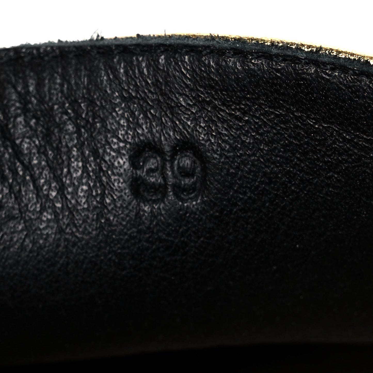 Nappa Intrecciato Gala Espadrille 39 Gold