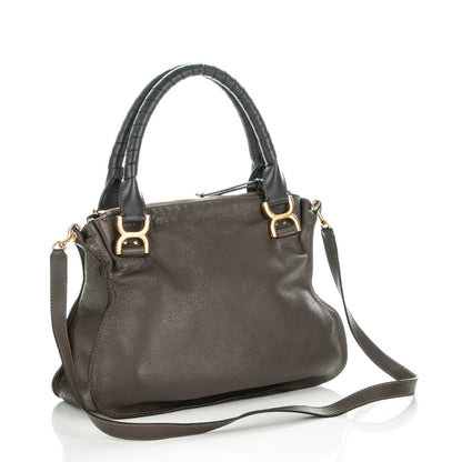 Chloe Calfskin Medium Marcie Satchel Ash 3 of 7