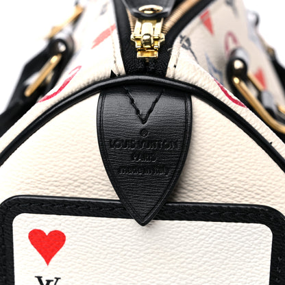 Louis Vuitton Game On Speedy Bandouliere 25 White 6 of 8