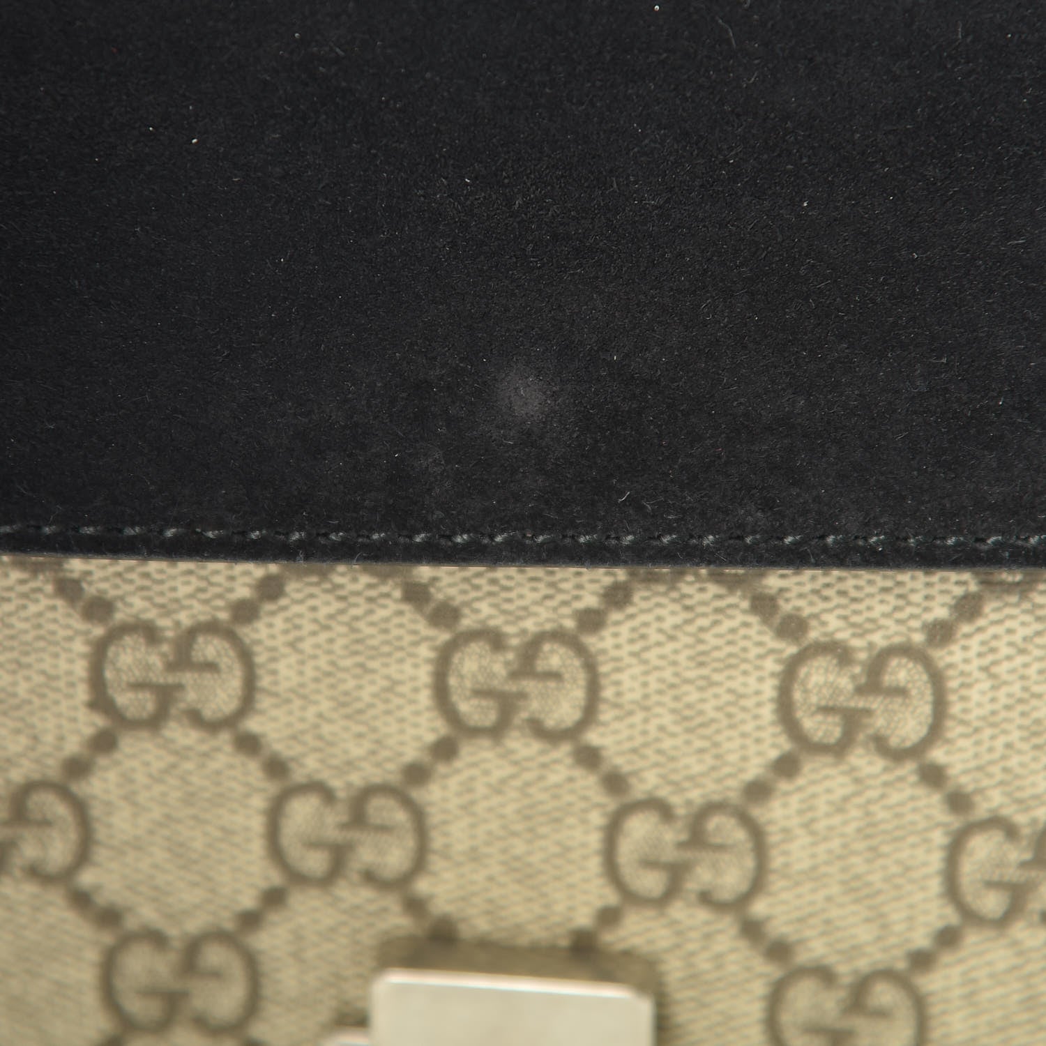 Gucci GG Supreme Monogram Mini Dionysus Shoulder Bag Black 9 of 11