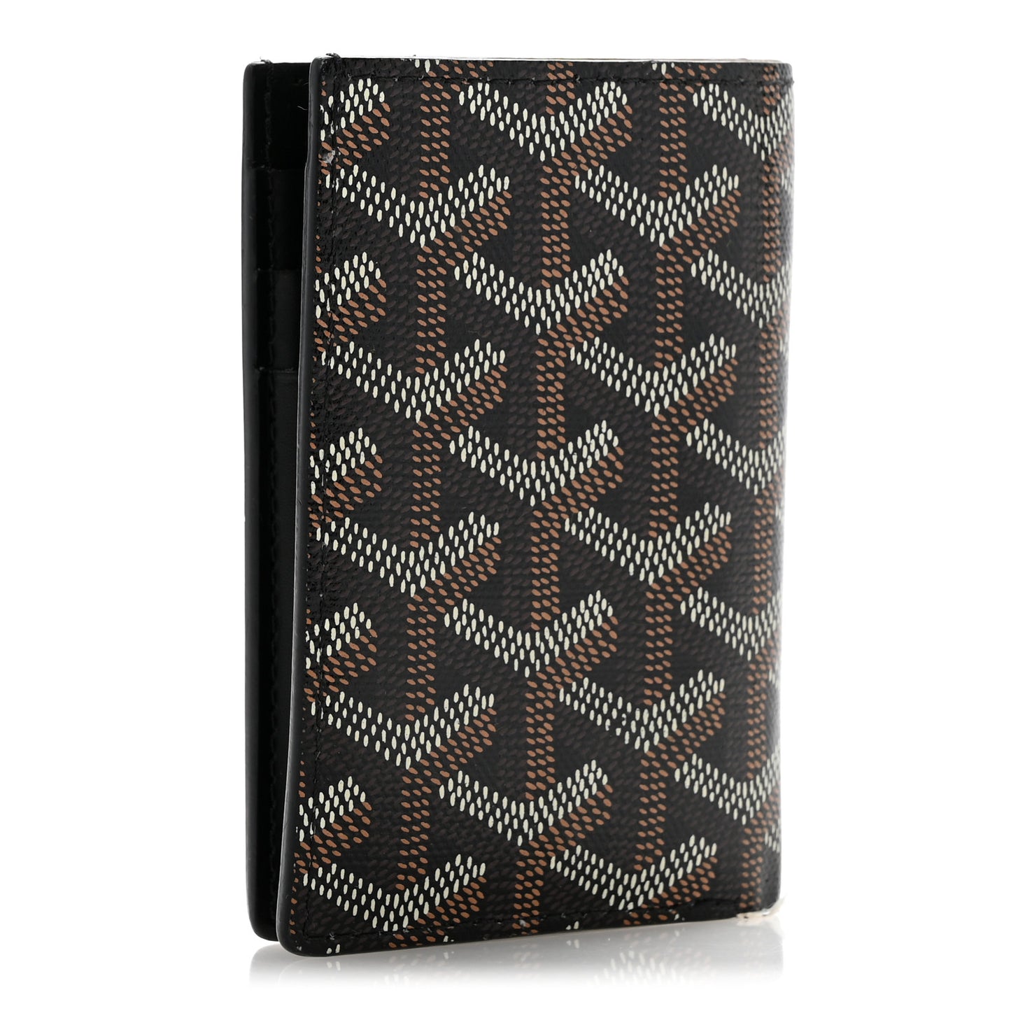 Goyardine Saint Pierre Card Holder Black