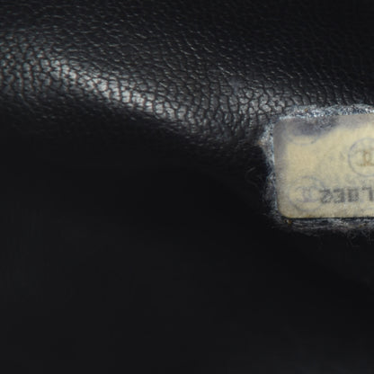 Chanel CC Stitched Drawstring Bucket Bag Black 11 of 12