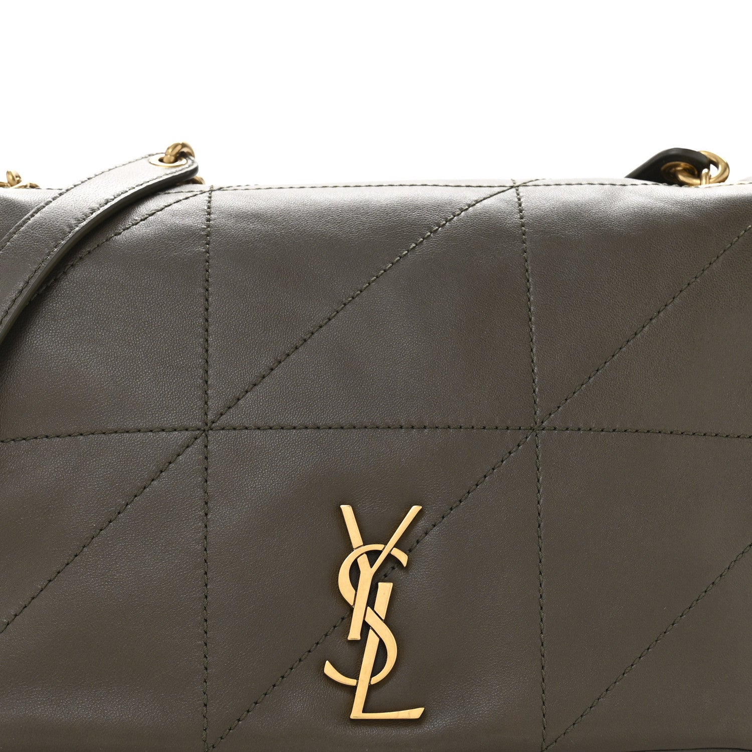 Saint Laurent Lambskin Matelasse Monogram Small Jamie 4.3 Light Musk 8 of 11