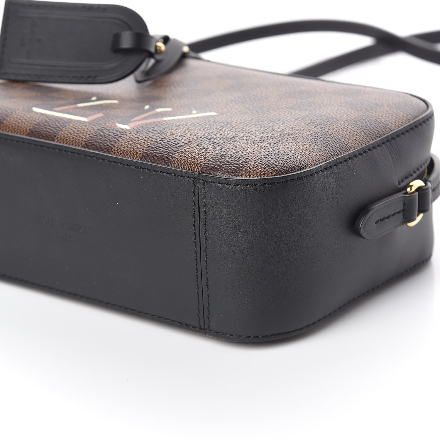 Louis Vuitton Damier Ebene Santa Monica Black 6 of 10
