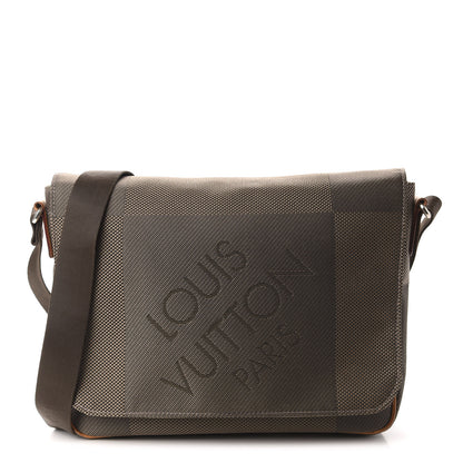 Louis Vuitton Damier Geant Messenger Bag Terre 1 of 11