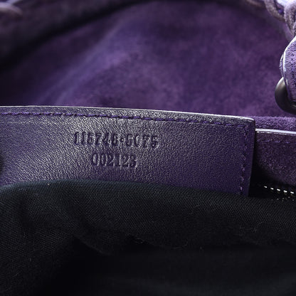 Balenciaga Baby Daim Suede Classic Silver Hardware City Purple 10 of 20