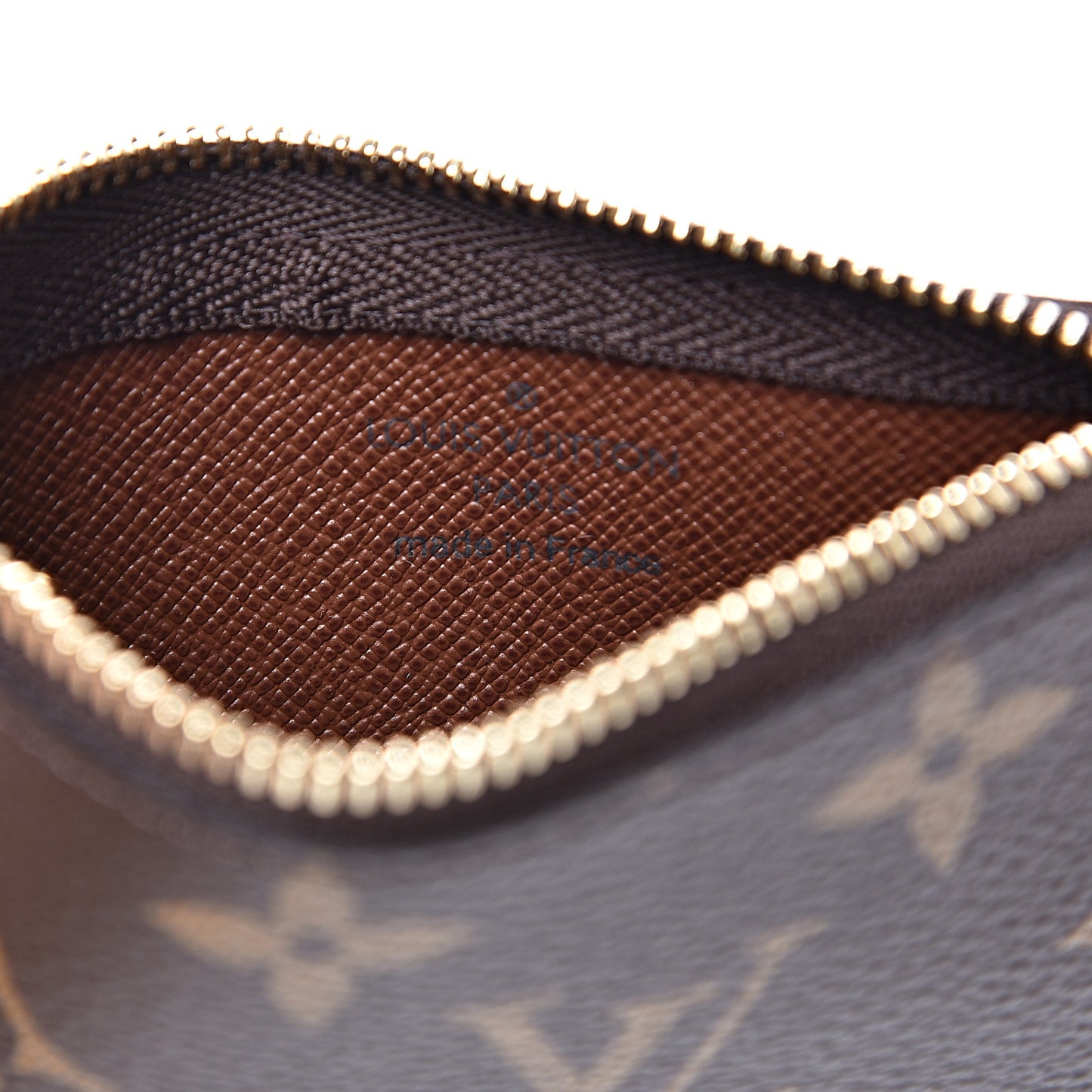 Monogram Key Pouch