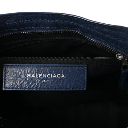 Balenciaga Agneau Giant 12 Silver Hardware S City Bleu Roi 6 of 10