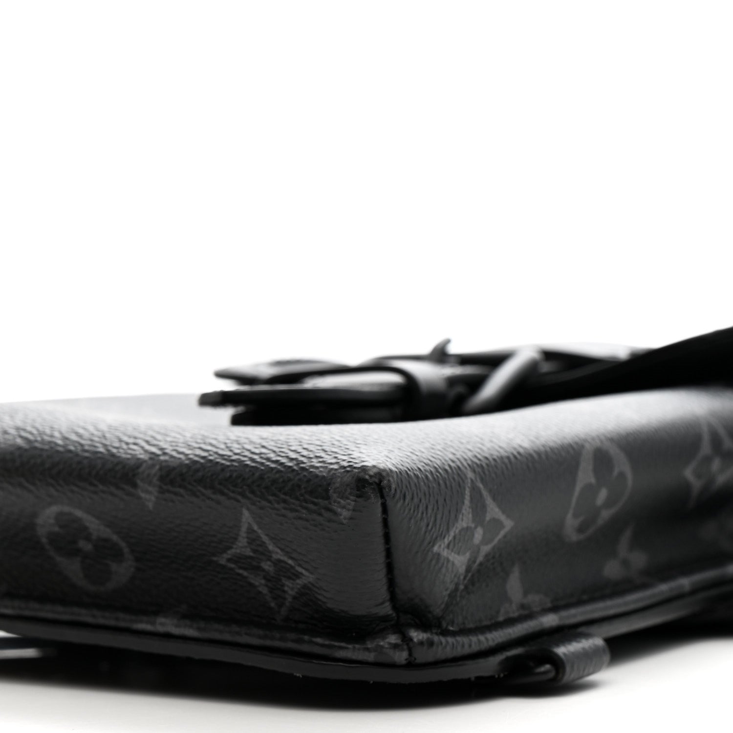 Louis Vuitton Monogram Eclipse Saumur Slingbag Black 9 of 9