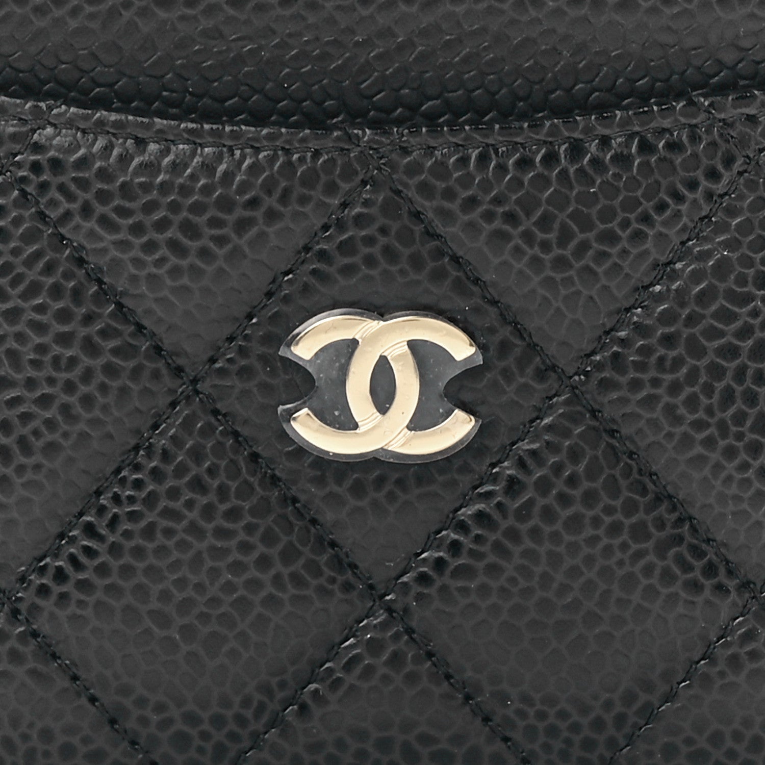 Chanel Caviar Quilted Card Holder Black 9 of 13
