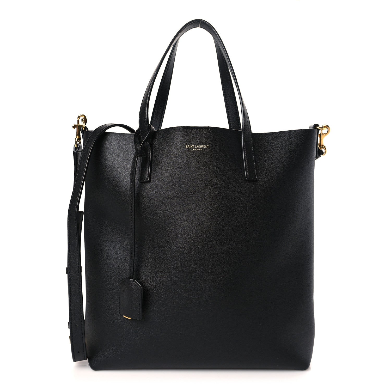 Saint Laurent Calfskin Toy Shopping Tote Black 1 of 9