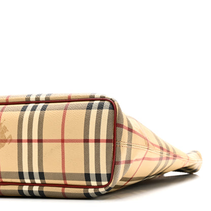 Burberry Haymarket Check Medium Tote Red 10 of 10