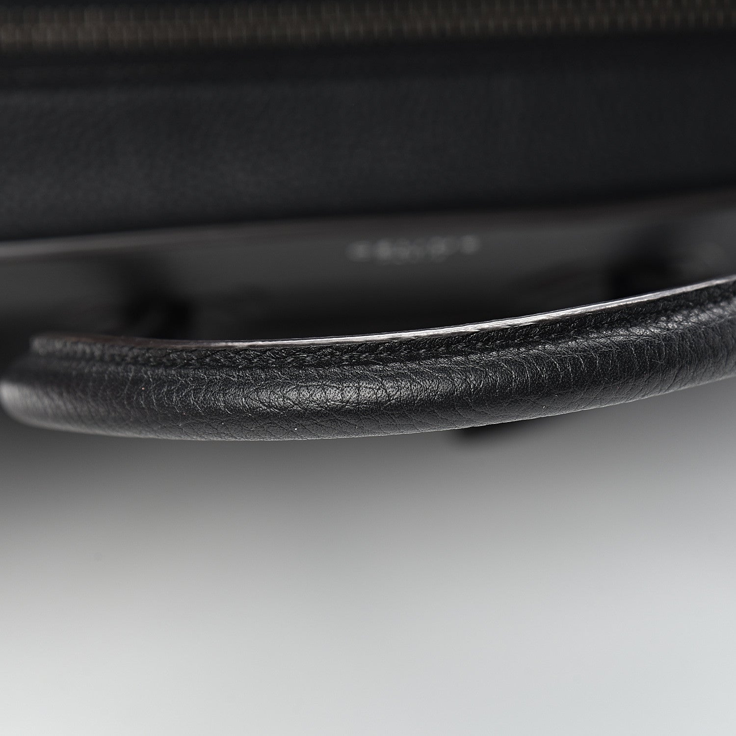 Celine Drummed Calfskin Micro Luggage Black 11 of 12
