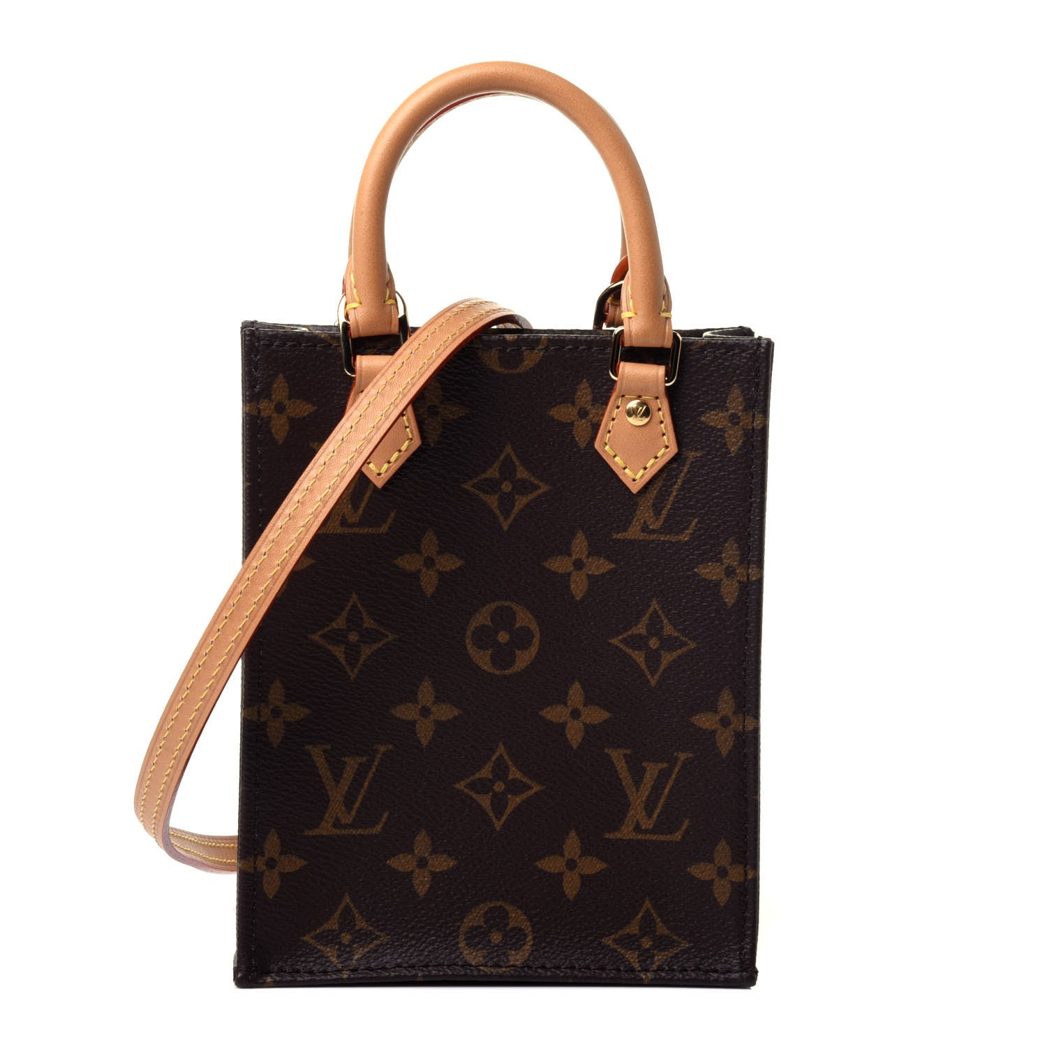 Louis Vuitton Monogram Petit Sac Plat 1 of 4