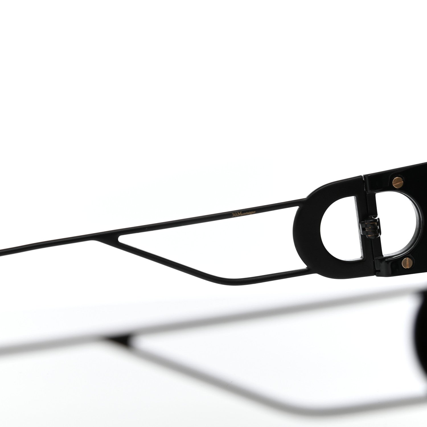 Christian Dior Square 30 Montaigne Sunglasses Black 7 of 8