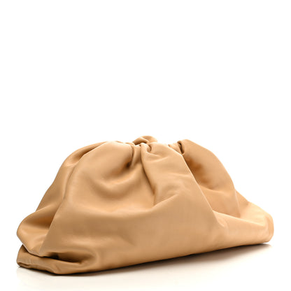 Bottega Veneta Smooth Butter Calf The Pouch Oversized Clutch Nude 3 of 8