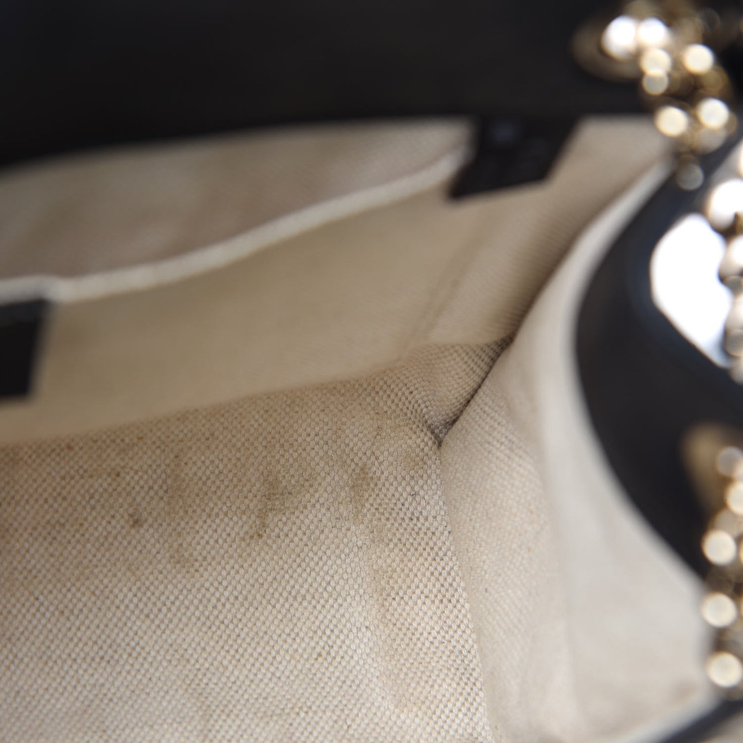 Guccissima Small Emily Shoulder Bag Black