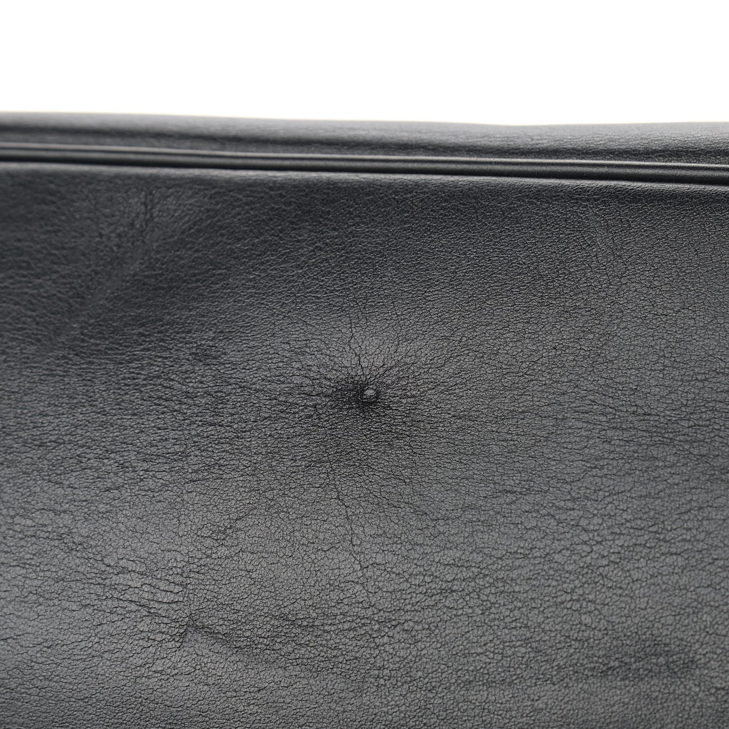 City Calfskin Large Double Bag Black