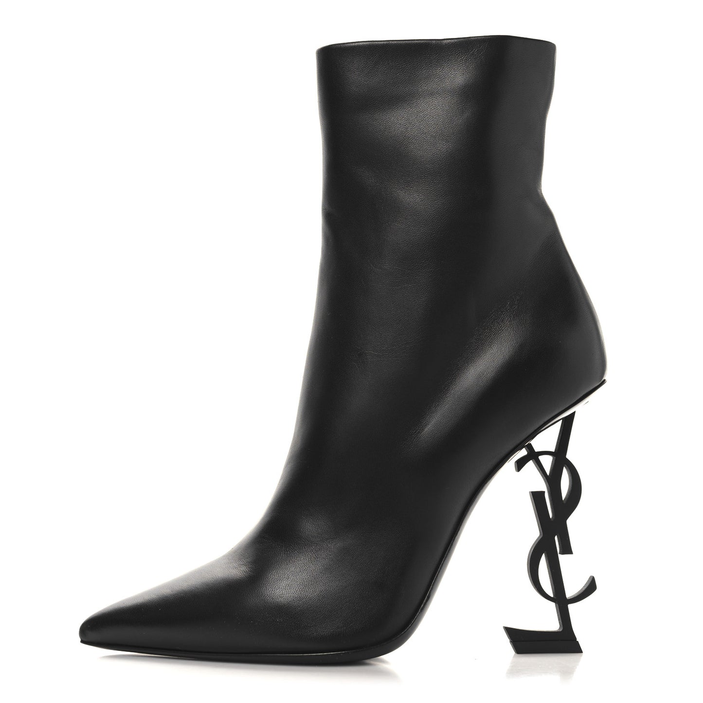 Calfskin Opyum Ankle Boots 39 Black