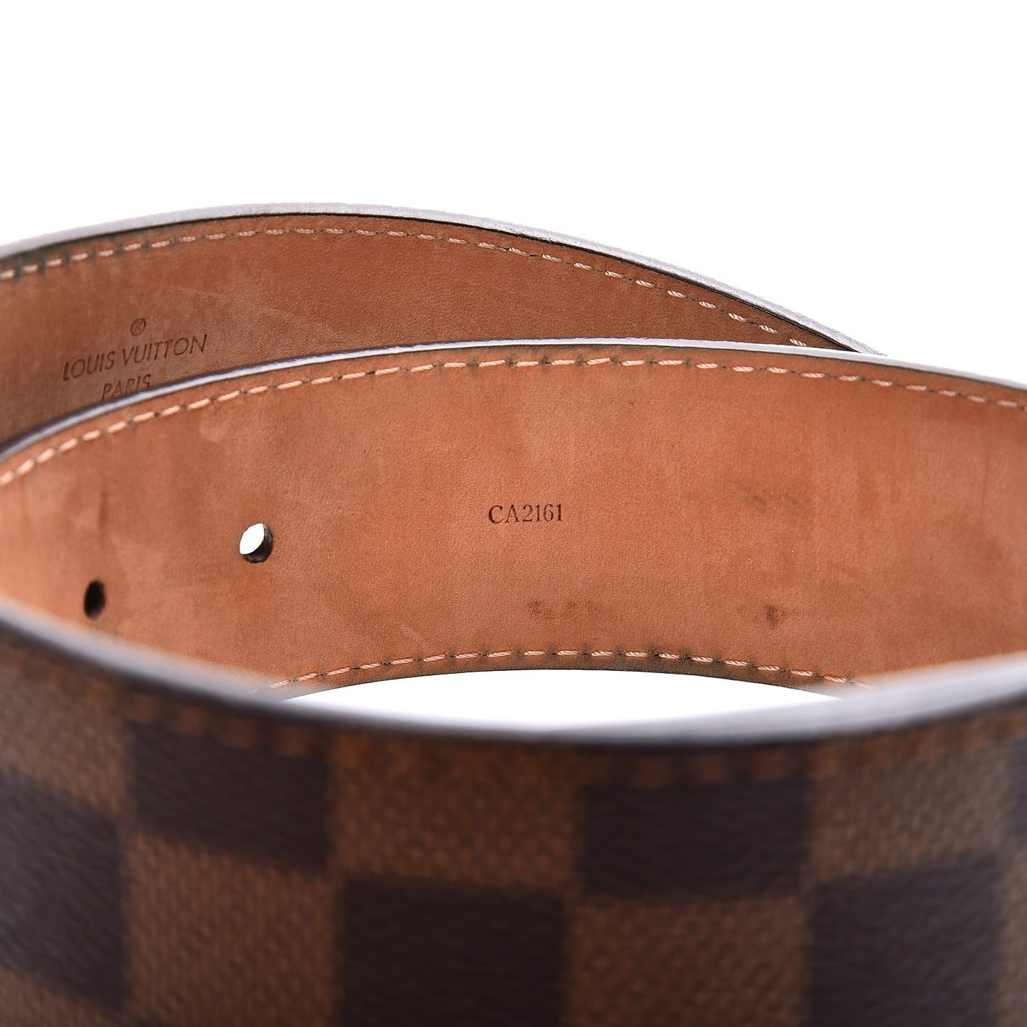 Damier Ebene Inventeur Belt 90 36