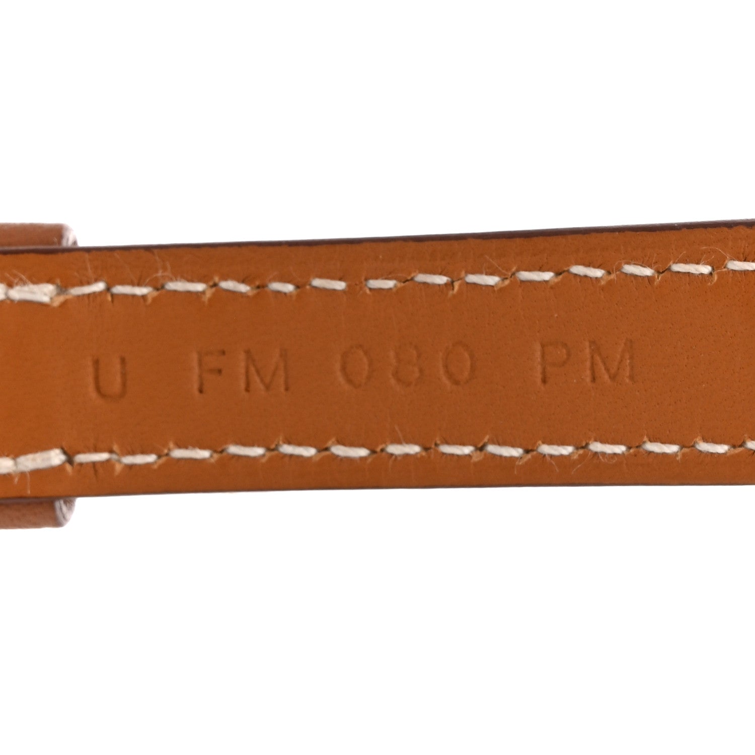 Hermes Swift Apple Watch Double Tour Strap Gold 4 of 5