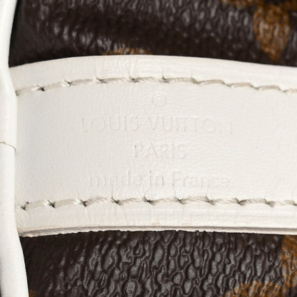 Louis Vuitton Monogram LV Match Speedy Bandouliere 25 White 6 of 11