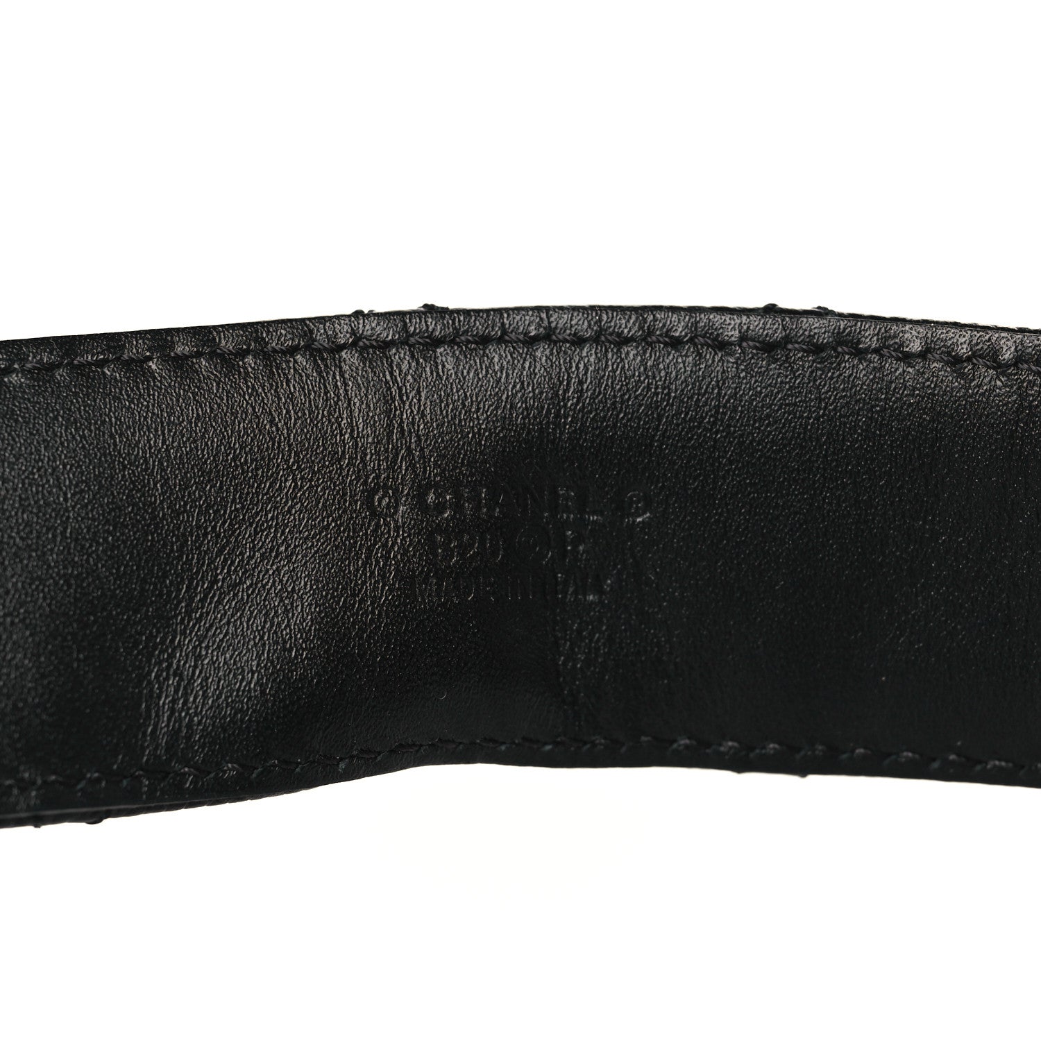 Chanel Caviar Quilted CC Chain Belt 85 34 Black 4 of 7