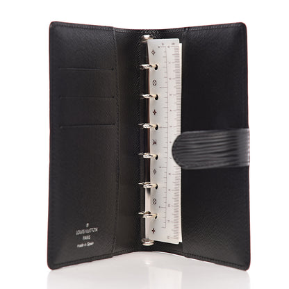 Louis Vuitton Epi Small Ring Agenda Black 5 of 8