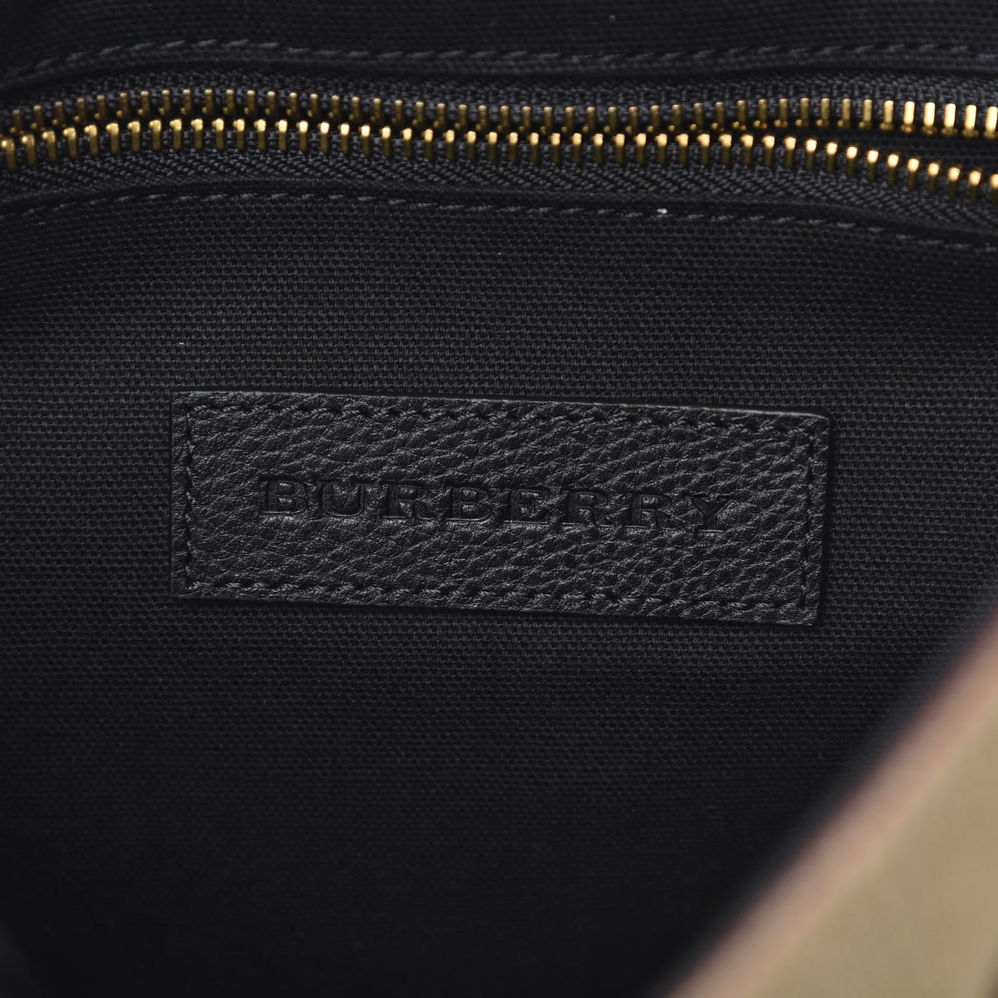 Canvas Mega Check Large Baildon Messenger Bag Black