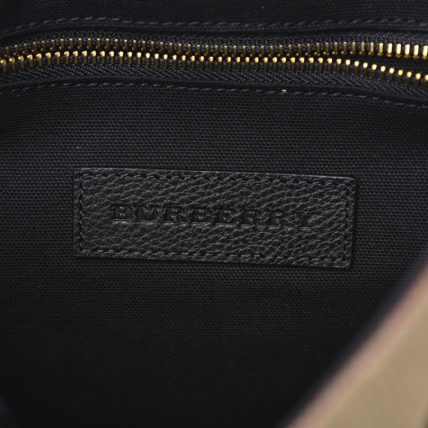 Burberry Canvas Mega Check Large Baildon Messenger Bag Black 6 of 11