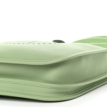 Hermes Taurillon Maurice Evelyne III PM Vert Criquet 9 of 9