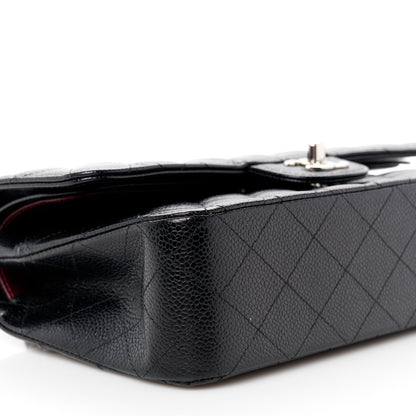 Chanel Caviar Quilted Medium Double Flap Black 9 of 11