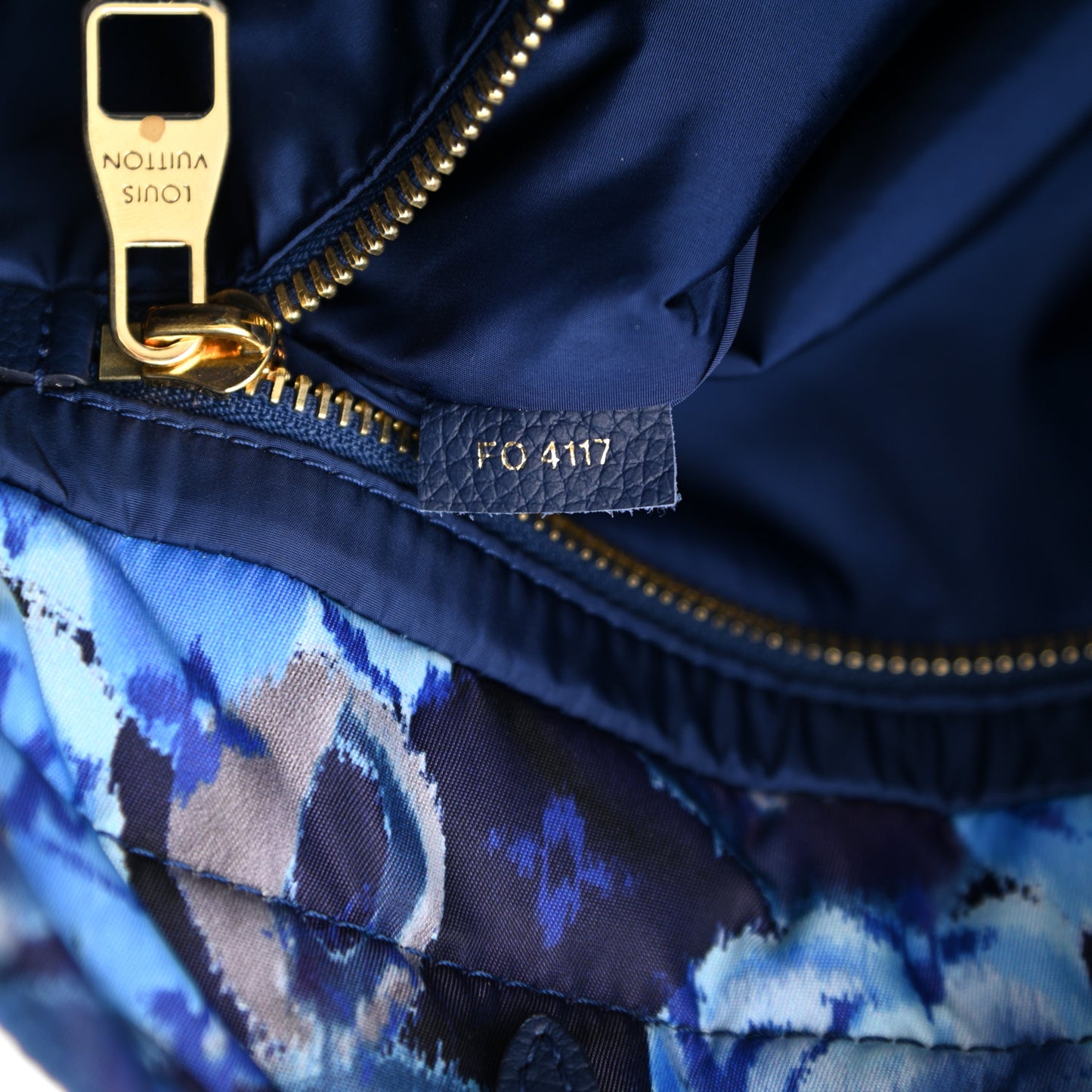 Nylon Monogram Ikat Noefull MM Grand Blue