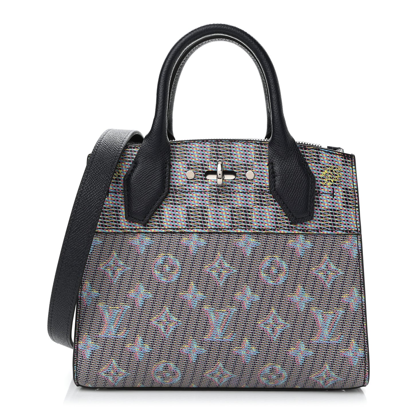 Monogram LV Pop Mini City Steamer Blue