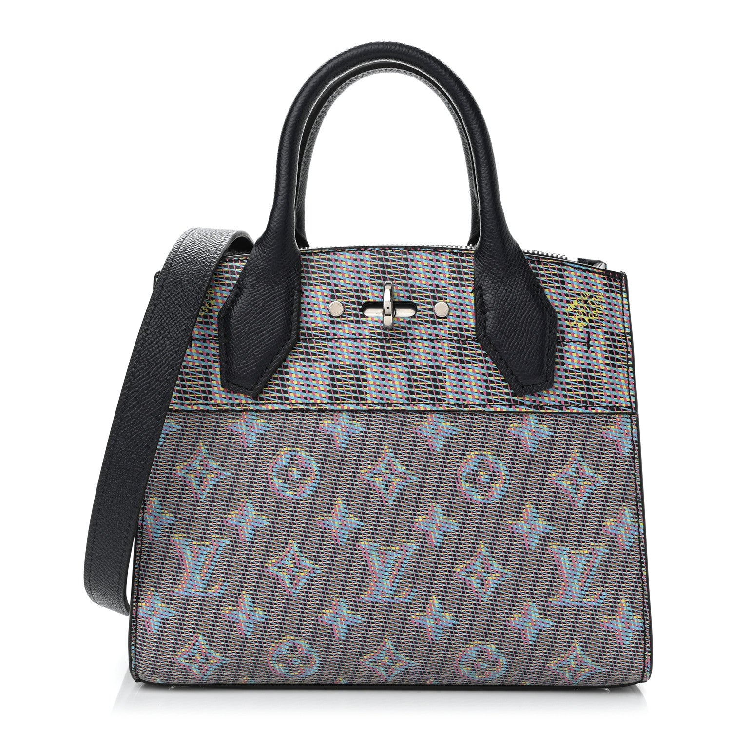 Louis Vuitton Monogram LV Pop Mini City Steamer Blue 1 of 9