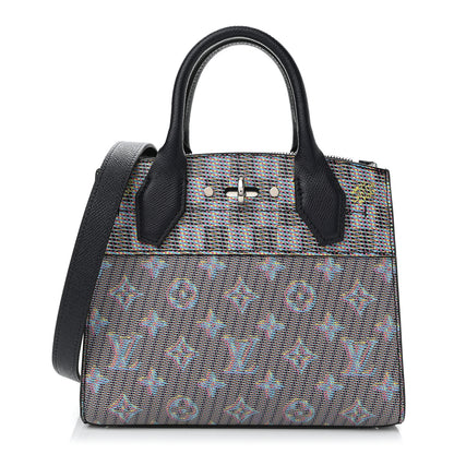 Louis Vuitton Monogram LV Pop Mini City Steamer Blue 1 of 9