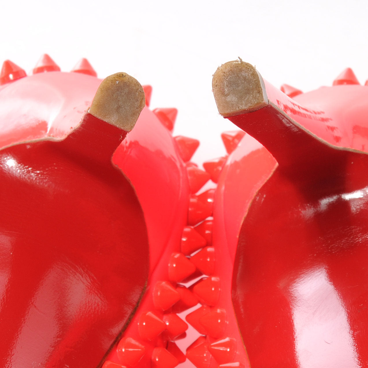Patent Pigalle Plato Spikes 120 Pumps 38.5 Fluo Rose Paris