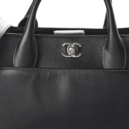 Chanel Caviar Cerf Executive Shopper Tote Black 8 of 12
