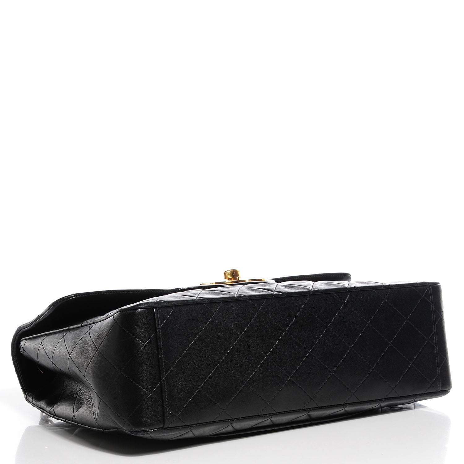 Chanel Lambskin XL Jumbo Flap Black 4 of 9
