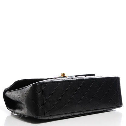 Chanel Lambskin XL Jumbo Flap Black 4 of 9