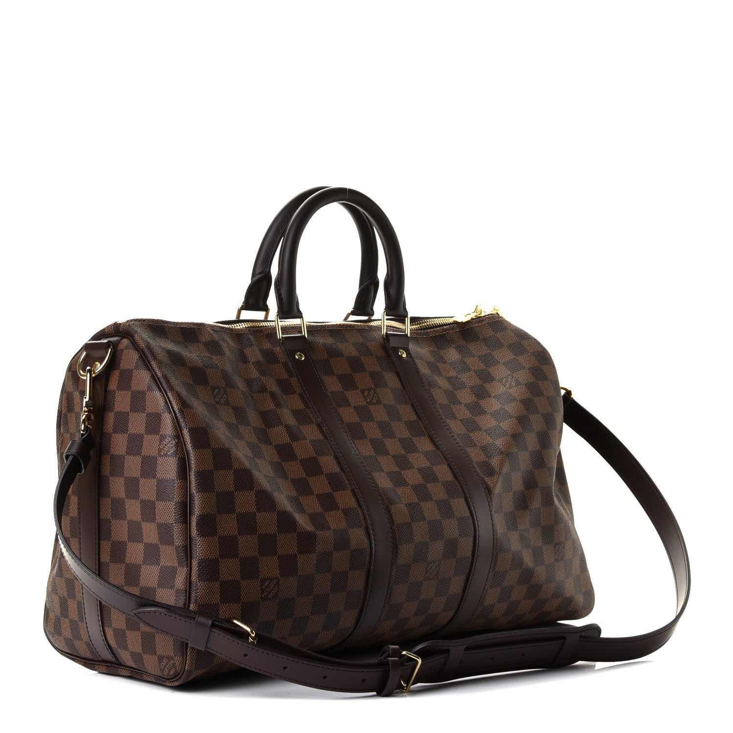 Louis Vuitton Damier Ebene Keepall Bandouliere 45 2 of 4